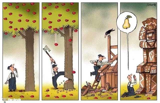 Günümüz Dünyasına İnce İnce Dokunduran 15 Karikatür