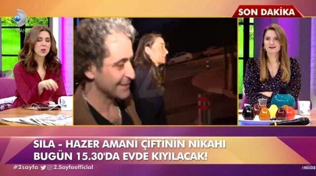 Sıla Gençoğlu ve Hazer Amani, nikahlarına saatler kalan mekanı ve saati değiştirdi
