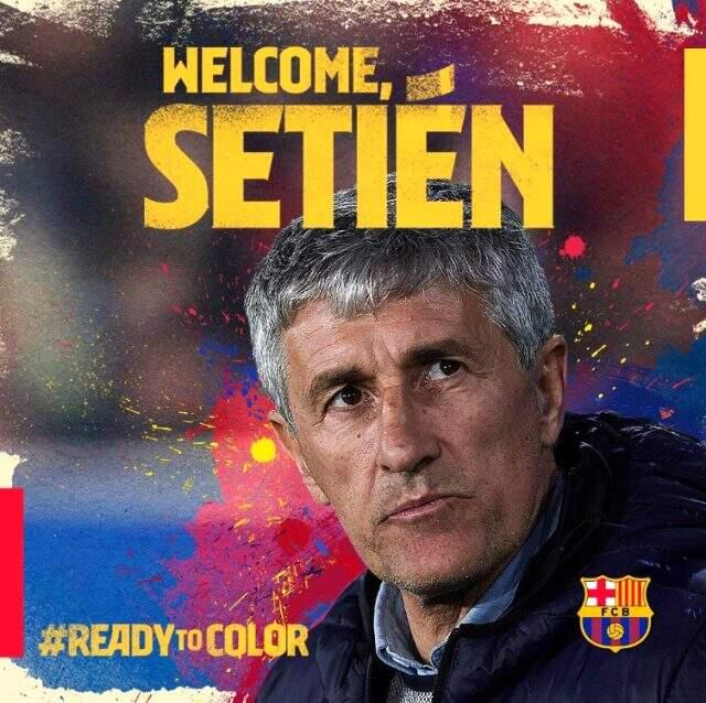 Barcelona, <a class='keyword-sd' href='/ernesto-valverde/' title='Ernesto Valverde'>Ernesto Valverde</a>'yi görevden aldı ve yerine Quique Setien'i getirdi