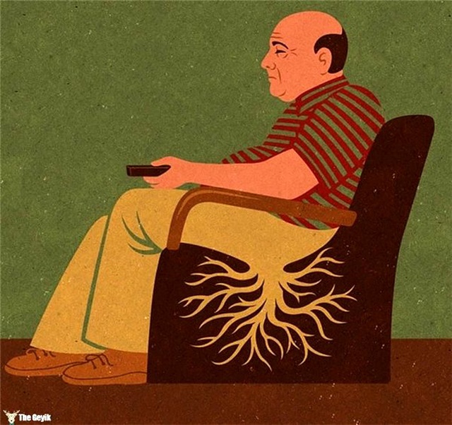 Modern Toplum Anlayışının Yarattığı Çarpıklıkların Acımasızca Eleştirildiği 20 İllüstrasyon