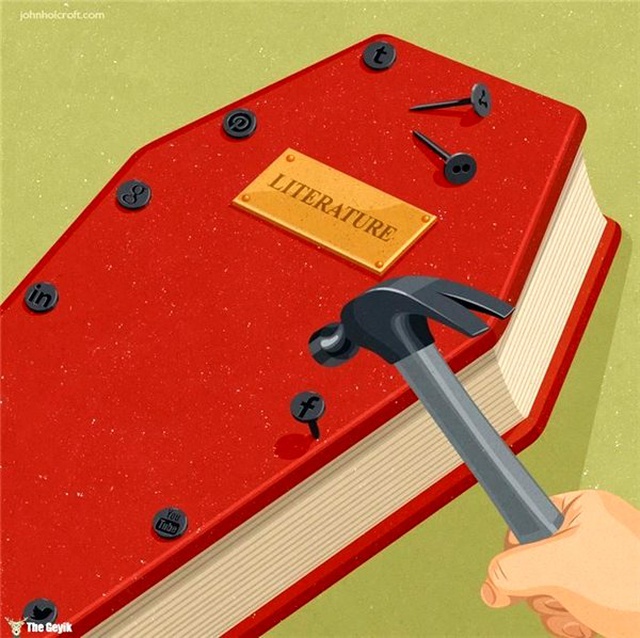 Modern Toplum Anlayışının Yarattığı Çarpıklıkların Acımasızca Eleştirildiği 20 İllüstrasyon