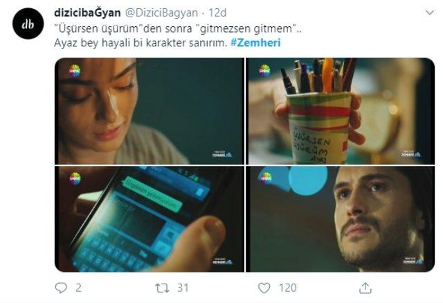 Ekranların yeni dizisi Zemheri, ilk bölümüyle Twitter'da trend oldu