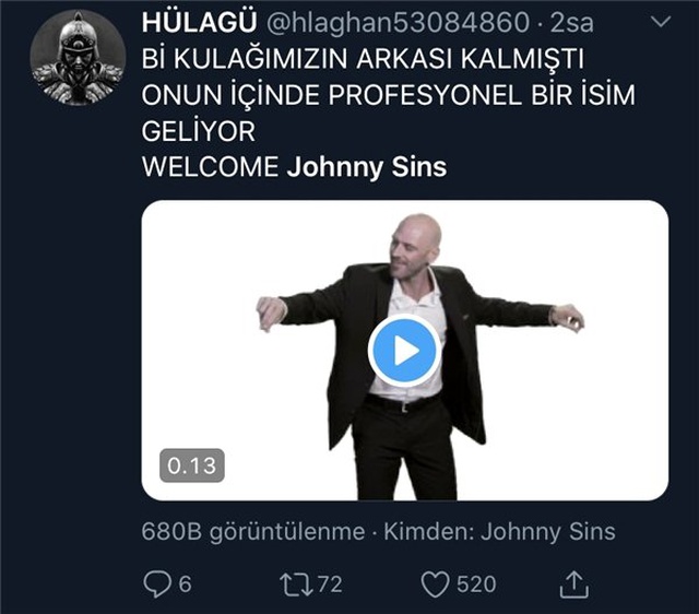 Johnny Sins'in Türkiye'ye Gelmesine Sosyal Medyadan Komik Tepkiler