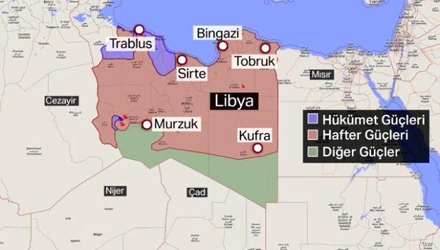 Son dakika: Darbeci Hafter yönetimi Libya'da ateşkesin sona erdiğini duyurdu