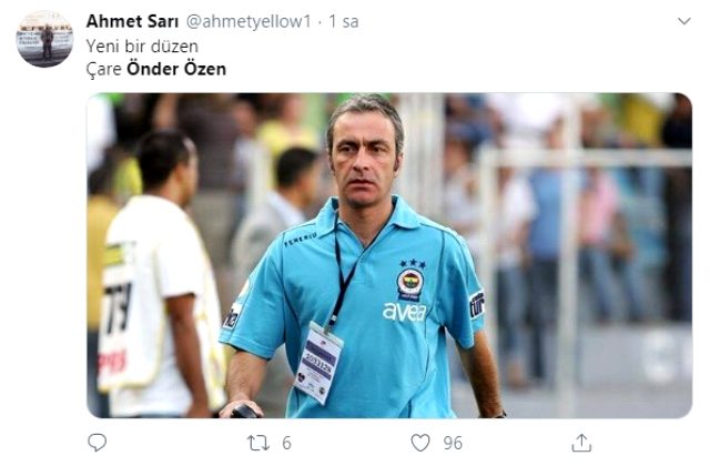 Fenerbahçe taraftarı, sosyal medyada Önder Özen için çağrıda bulundu