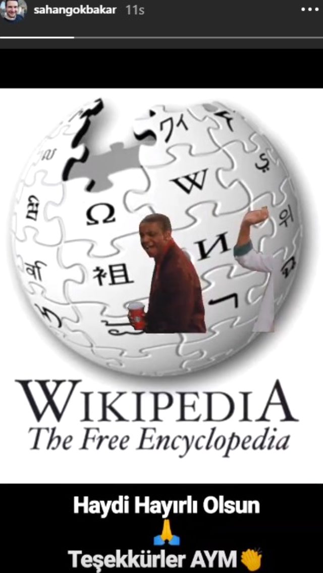Şahan Gökbakar'dan Wikipedia'nın açılmasına ilk yorum: Haydi hayırlı olsun