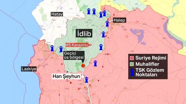 Esed rejimi saldırıları nedeniyle 13 bine yakın sivil Türkiye sınırına göç etti Esed rejimi saldırıları nedeniyle 13 bine yakın sivil Türkiye sınırına göç etti