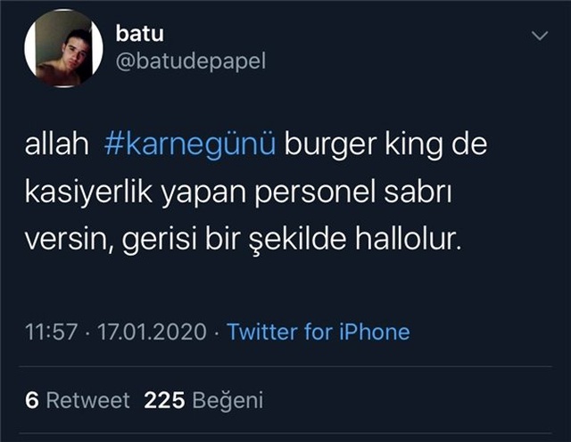 #KarneGünü Twitter'ı Şenlendiren 9 Tweet