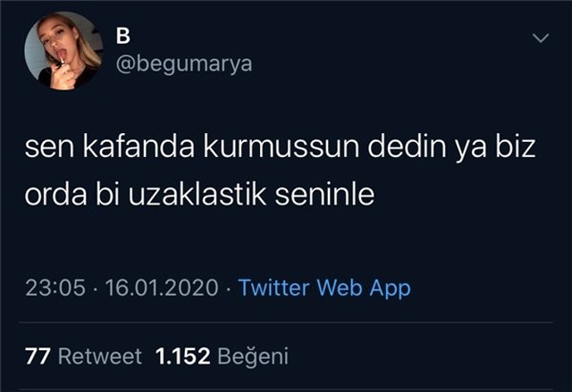 Twitter'ın Yeni Komik Akımı: Biz orda bi uzaklaştık seninle