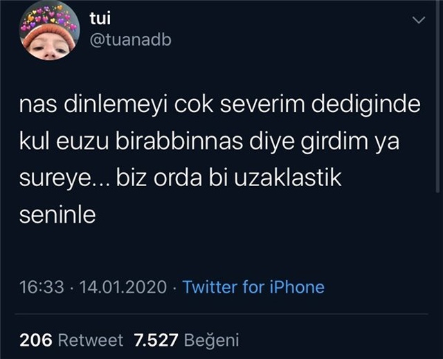 Twitter'ın Yeni Komik Akımı: Biz orda bi uzaklaştık seninle