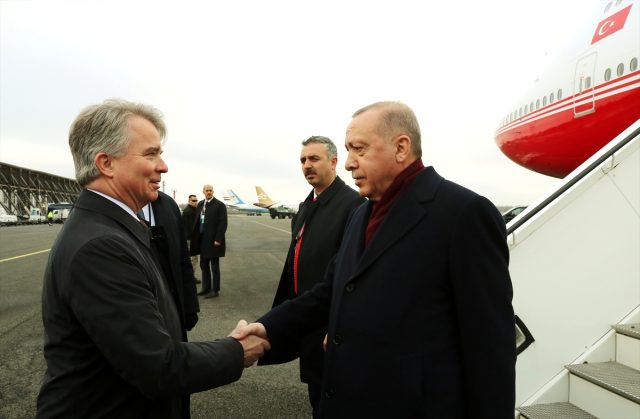 Cumhurbaşkanı Erdoğan, Libya Konferansı için Berlin'e iniş yaptı