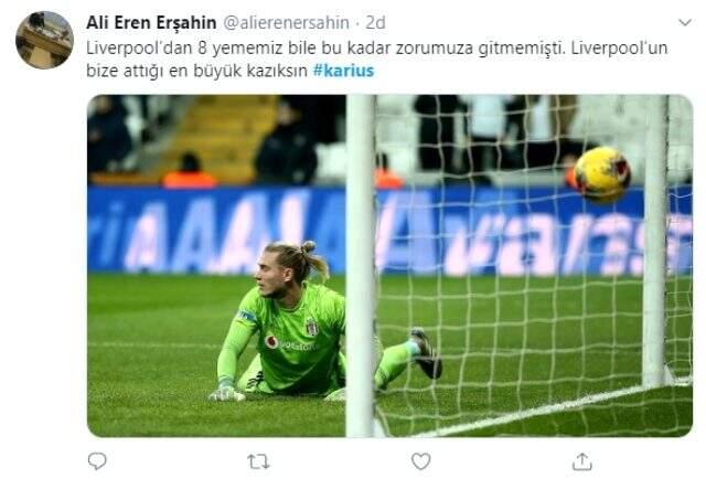 Karius'un Sivasspor maçında yediği gol, taraftarların tepkisini çekti