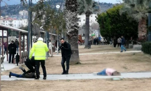 Parkta eşini vurdu, polis ve sağlık ekibi gelinceye kadar başında bekledi