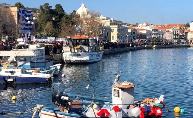 Yunan adalarında göçmen karşıtı protestolar: 'Adalarımız cezaevi değil, bütün kamplar kapatılsın'