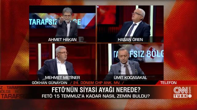 Canlı yayında CHP'li vekilin sözleri Ahmet Hakan'ı kızdırdı: Bağlamayın bu adamı