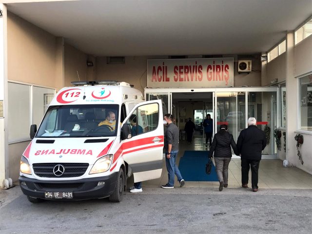 Son dakika: İstanbul'da Çinli çiftin sevk edildiği hastanede yoğun tedbir alındı