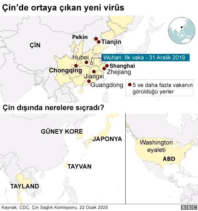  <a class='keyword-sd' href='/koronavirus/' title='Koronavirüs'>Koronavirüs</a>: Ölü sayısı artıyor, Çin beş kenti karantinaya aldı