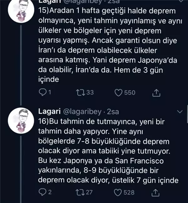 Dyson Lin'İn Deprem Paylaşımlarının Korku Tacirliği Olduğunu Gösteren Mantıklı Bir Flood