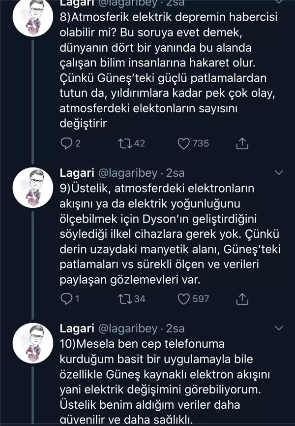 Dyson Lin'İn Deprem Paylaşımlarının Korku Tacirliği Olduğunu Gösteren Mantıklı Bir Flood