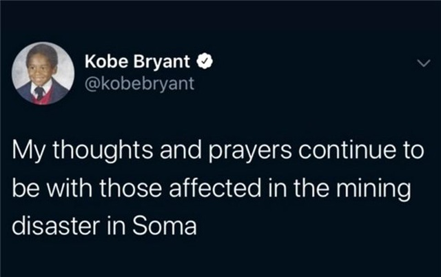 Kobe Bryant'ın Soma faciası ile ilgili attığı tweet ortaya çıktı