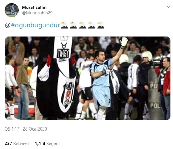 Sergen Yalçın'ın yardımcısı Murat Şahin'den Beşiktaş paylaşımı: O gün, bugündür