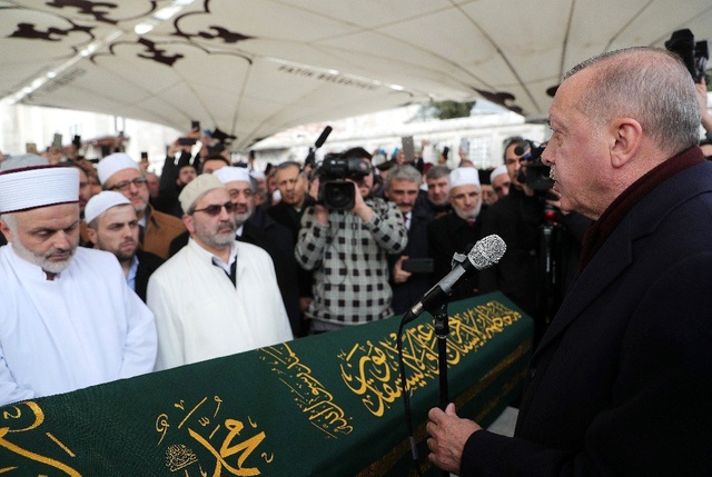 Emekli Vaiz Ahmet Vanlıoğlu'na veda! Cumhurbaşkanı Erdoğan da cenaze törenine katıldı