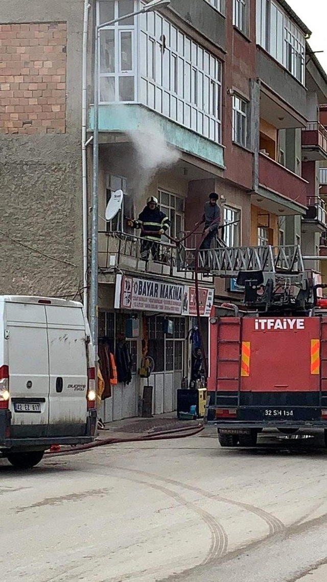 Isparta'da yangın faciası: 2 çocuk öldü