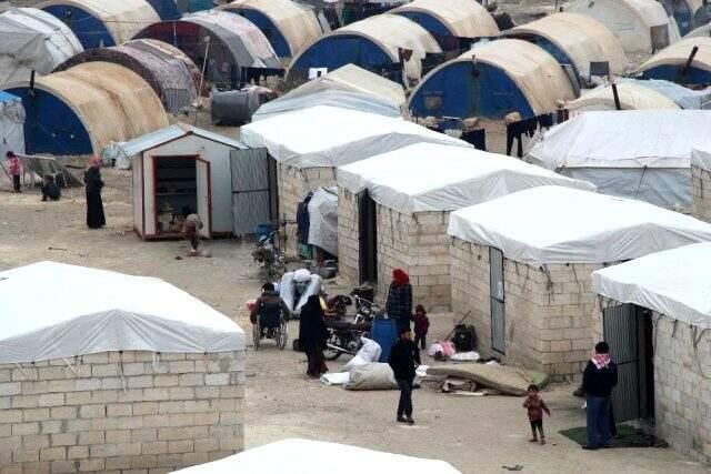 Erdoğan'ın çağrısı sonrası, Suriyeli siviller için inşasına başlanan briket evlerin yapımı devam ediyor