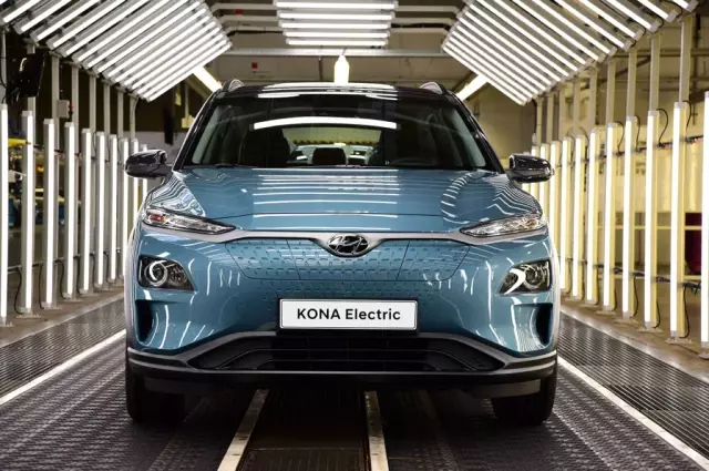 Hyundai Kona Electric Avrupa'da üretime başlıyor