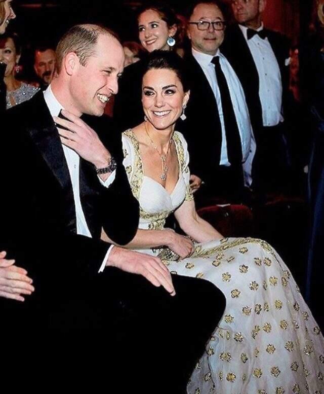 Brad Pitt'in Meghan Markle göndermesi Prens William ve Kate Middleton'ı kahkahaya boğdu