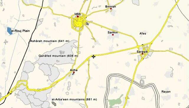 Esed rejimi kritik öneme sahip Serakib kasabasını ele geçirdi
