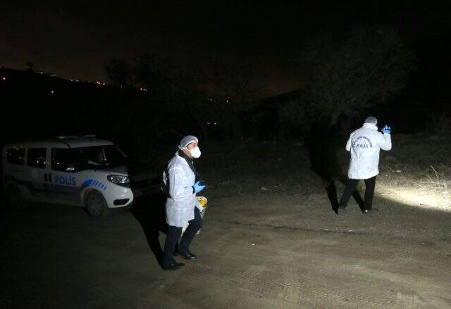 Ankara'da boş bir arazide kesik insan başı bulundu