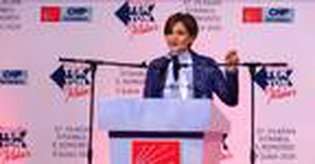Canan Kaftancıoğlu yeniden CHP İstanbul İl Başkanı seçildi