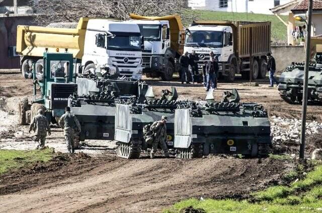 İdlib'e komando, ZPT, obüs ve mühimmat sevkıyatı yapıldı