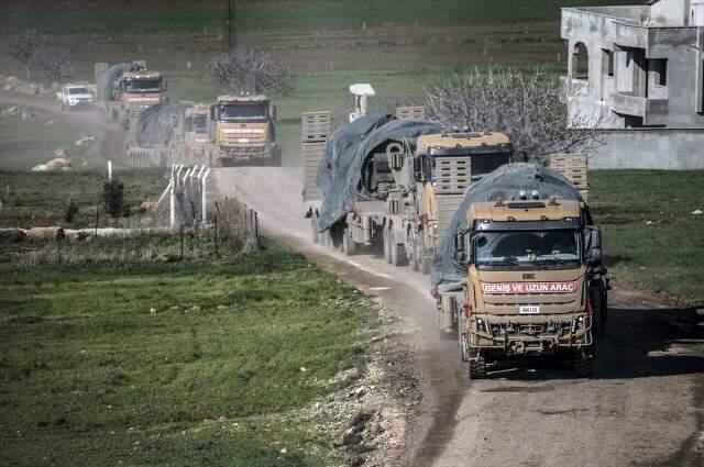 İdlib'e komando, ZPT, obüs ve mühimmat sevkıyatı yapıldı