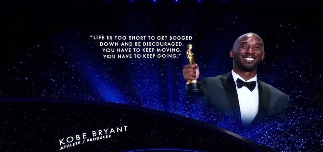 92. Oscar Ödülleri'nde Kobe Bryant unutulmadı