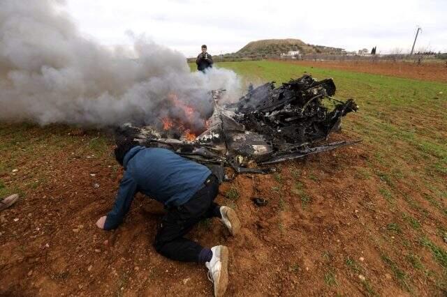 İdlib'de düşürülen helikopterle ilgili dikkat çeken Kasım Süleymani detayı