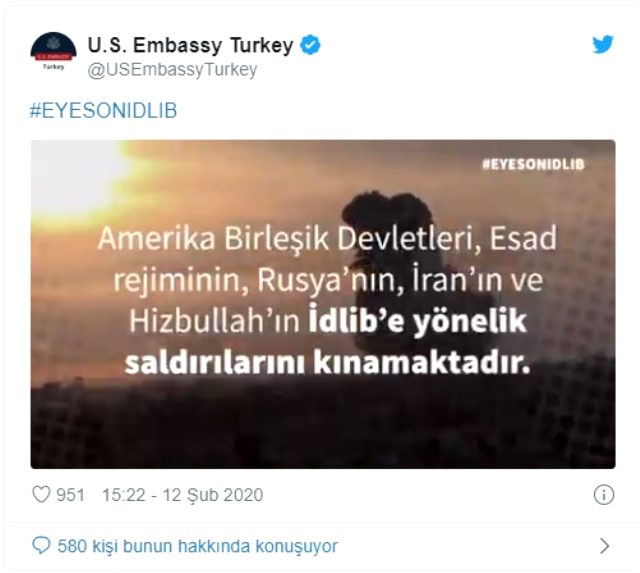 Rusya ve ABD'nin Türkiye kavgası büyüyor! ABD'den sert İdlib açıklaması
