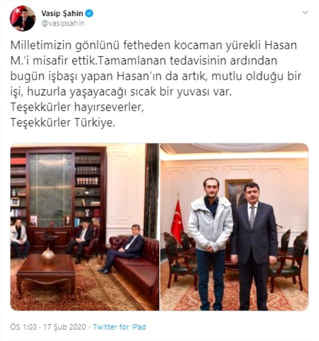 Tüm Türkiye'nin konuştuğu sokakta yaşayan Hasan'ın son halini Vasip Şahin paylaştı