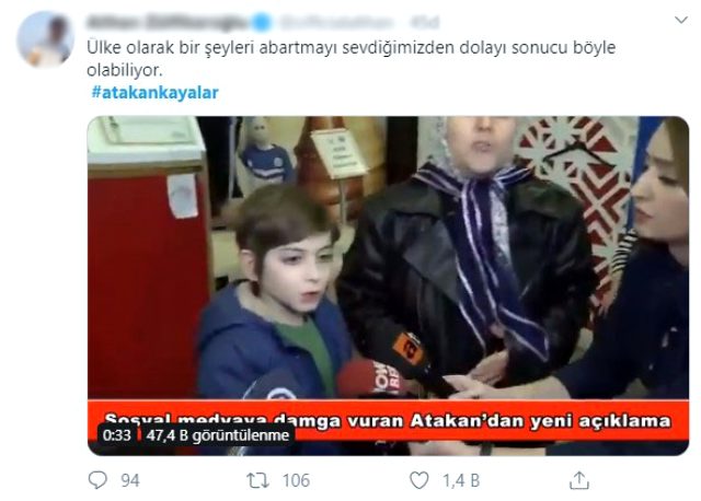Türkiye'nin gündemindeki Atakan Kayalar, sosyal medyayı ikiye böldü