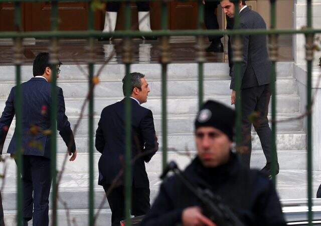 4 büyük kulübün başkanı, İstanbul Valiliği'nde bir araya geldi 4 büyük kulübün başkanı, İstanbul Valiliği'nde bir araya geldi