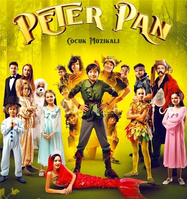 Peter Pan Müzikali sahneleniyor