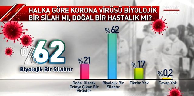 Türkiye'deki ilk koronavirüs anketinin sonuçları yayınlandı