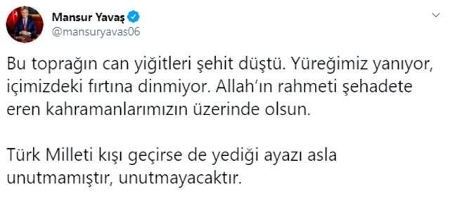 İdlib'de 33 askerimizin şehit olduğu saldırı sonrası Türkiye tek yürek oldu