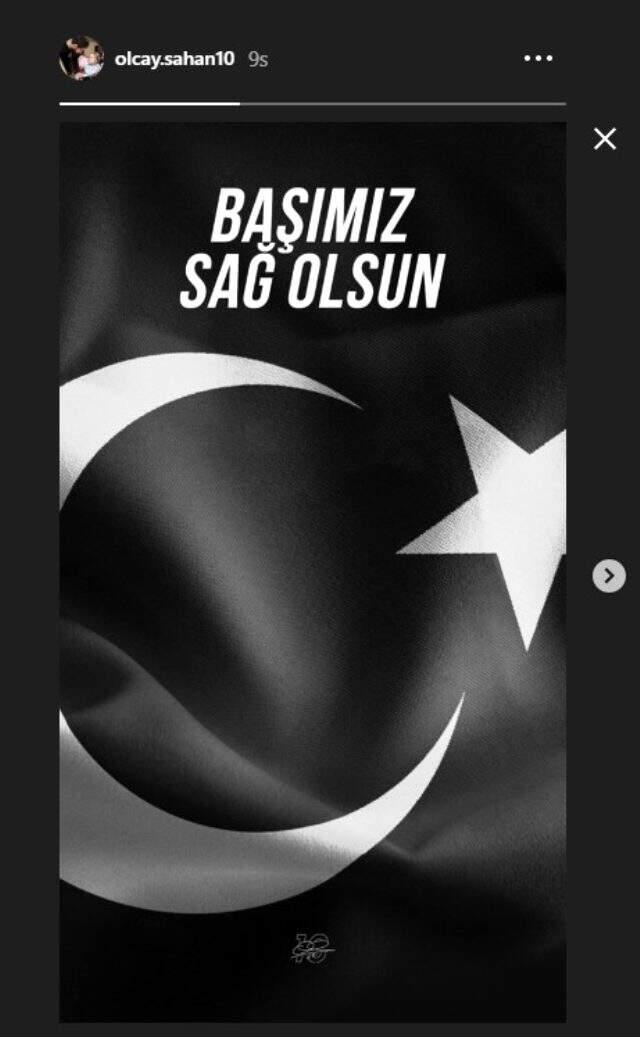 Milli futbolcular, İdlib'de şehit olan 33 askerimiz için başsağlığı mesajı paylaştı