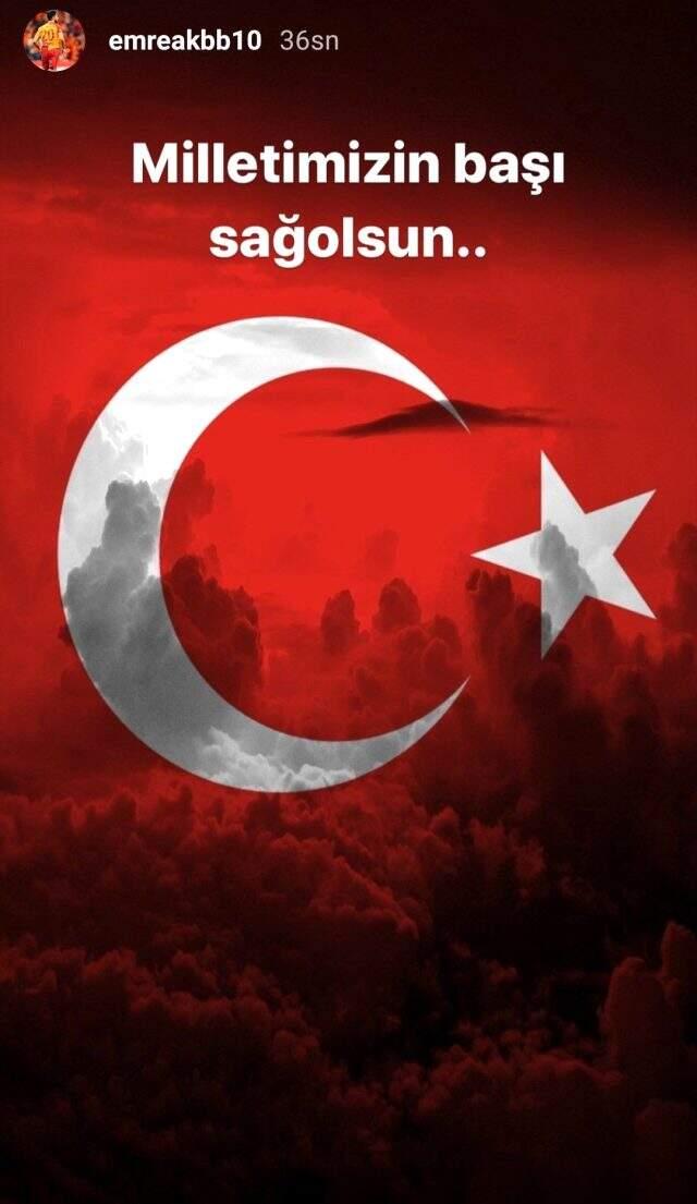 Milli futbolcular, İdlib'de şehit olan 33 askerimiz için başsağlığı mesajı paylaştı