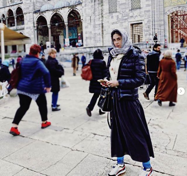 Boateng'in eşi Melissa Satta, İstanbul'u keşfe çıktı