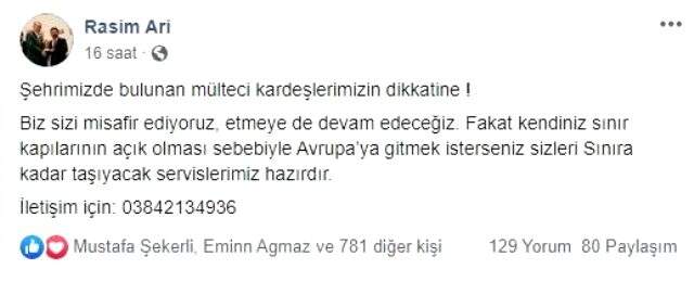 Nevşehir Belediyesi, Avrupa'ya gitmek isteyen mültecileri sınıra ücretsiz taşıyacak <a class='keyword-sd' href='/nevsehir-belediyesi/' title='Nevşehir Belediyesi'>Nevşehir Belediyesi</a>, Avrupa'ya gitmek isteyen mültecileri sınıra ücretsiz taşıyacak