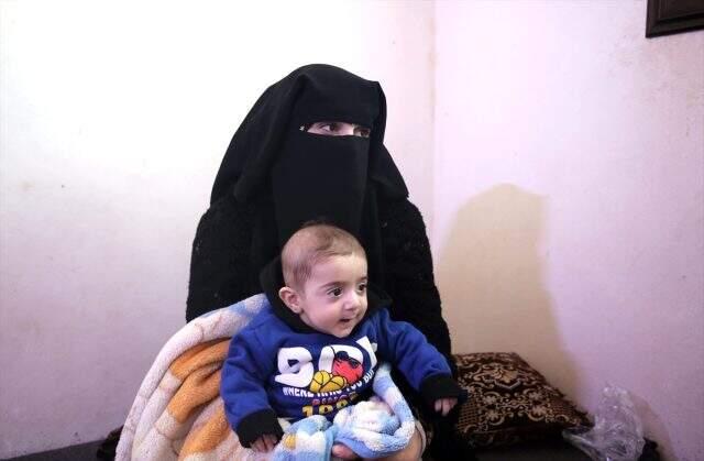 Suriyeli baba, bebeğinin adını Türk SİHA'sı 