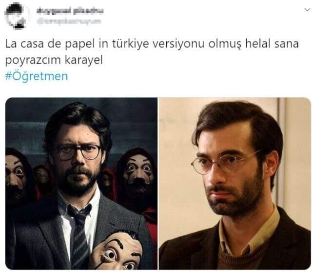 Öğretmen dizisi ilk bölümüyle çok beğenilince sosyal medyanın gündemine oturdu